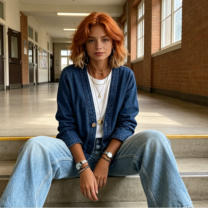 Maite | Chaqueta vaquera fresca